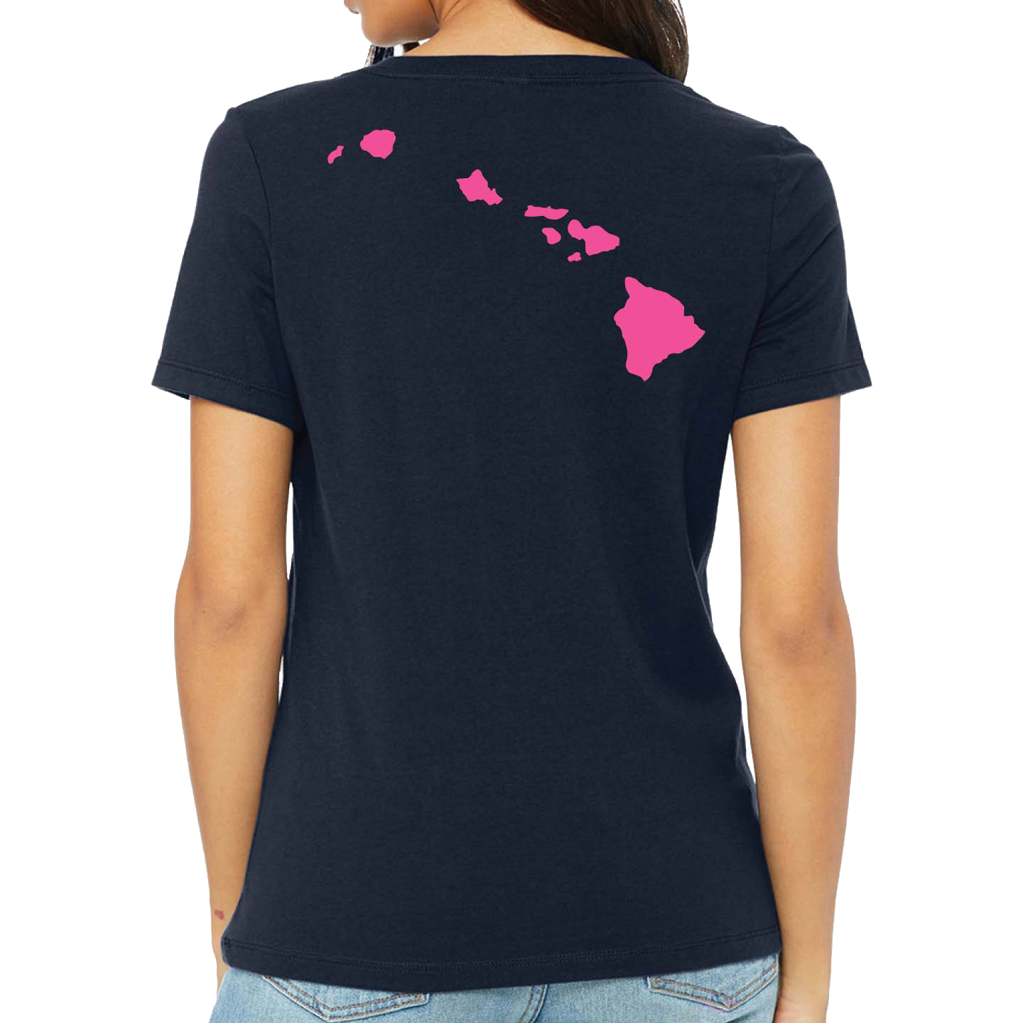 Peace Love & Ukulele Women's V-Neck T-Shirt