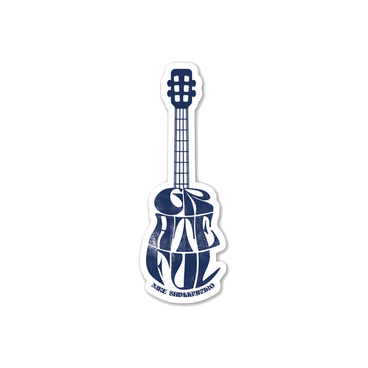 Grateful Ukulele Sticker
